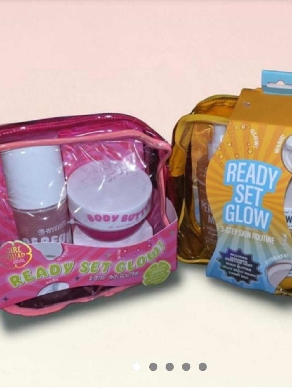 Pink 3-Piece Body Butter & Moisturizer Kit